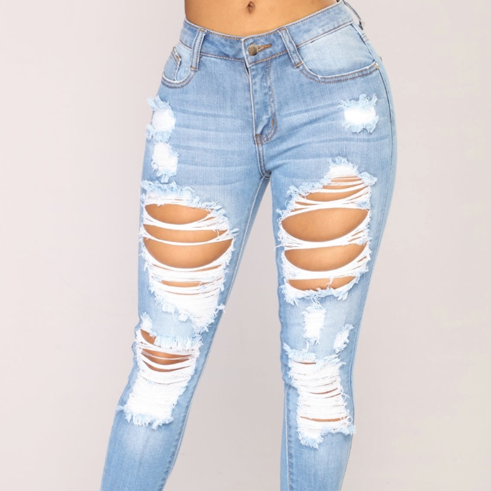 Fashion Nova Jeans - Give Good Love Skinny Jeans